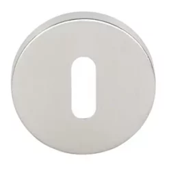 Eurospec Standard Escutcheon (Pair) Satin Stainless Steel 54mm