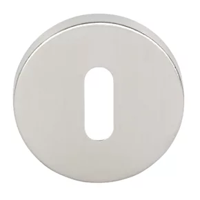 Eurospec Standard Escutcheon (Pair) Satin Stainless Steel 54mm