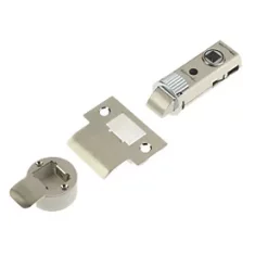 Union Satin Nickel-Plated Tubular Mortice Latch 60mm Case - 44mm Backset
