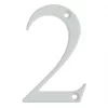 Fab & Fix Door Numeral 2 White 80mm