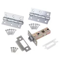 Smith & Locke Latch Pack Satin Chrome