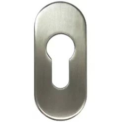 Fab & Fix Euro Escutcheon (Single) Stainless Steel 50 x 33mm