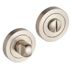 Smith & Locke Standard Thumbturn Set Brushed Nickel 50mm