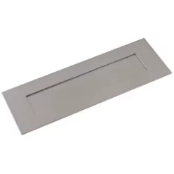 Eclipse External Letter Plate Satin Stainless Steel 330 x 110mm