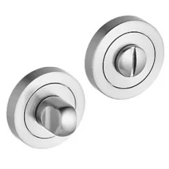 Smith & Locke Standard Thumbturn Set Satin Chrome 50mm