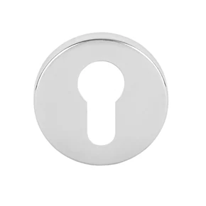 Eurospec Euro Escutcheon (Pair) Polished Stainless Steel 54mm