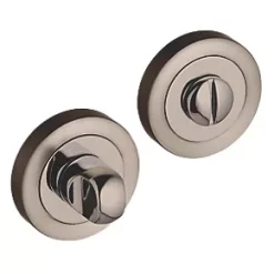 Smith & Locke Standard Thumbturn Set Black Nickel 50mm