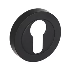 Smith & Locke Euro Escutcheon (Single) Matt Black 50mm
