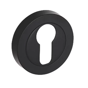 Smith & Locke Euro Escutcheon (Single) Matt Black 50mm