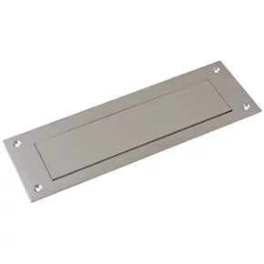 Eclipse Internal Letter Plate Satin Stainless Steel 330 x 110mm