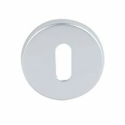 Smith & Locke Standard Escutcheon (Pair) Satin Aluminium 50mm