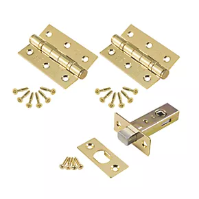 Smith & Locke Internal Bathroom Pack Electro Brass