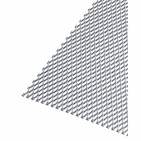 Rothley Perforated Stretched Metal Sheet Steel 250 x 500mm