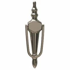 Fab & Fix Classic Slim Door Knocker Polished Gold 55 x 200mm