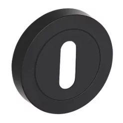 Smith & Locke Standard Escutcheon (Single) Matt Black 50mm