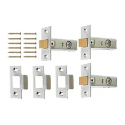 ERA Zinc 188.93 Tubular Mortice Latch 64mm Case - 45mm Backset