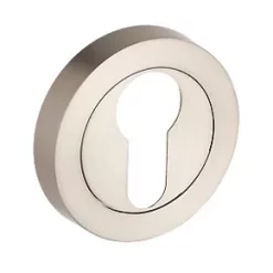 Smith & Locke Euro Escutcheon (Single) Brushed Nickel 50mm
