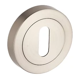 Smith & Locke Standard Escutcheon (Single) Brushed Nickel 50mm